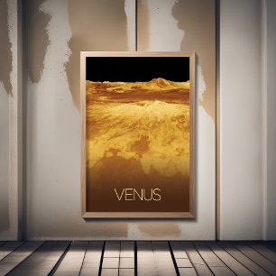 Outer Space, Galaxy, Solar System, Planet Venus Poster