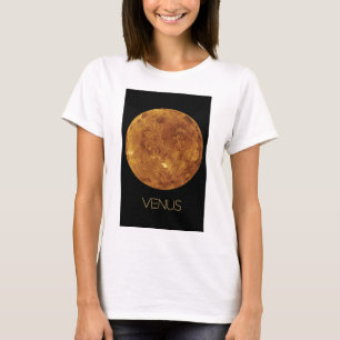 Outer Space, Galaxy, Solar System, Planet Venus T-Shirt