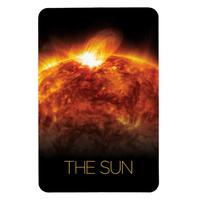Outer Space, Galaxy, Solar System, Stars, The Sun Magnet (Vertical)