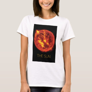 Outer Space, Galaxy, Solar System, Stars, The Sun T-Shirt