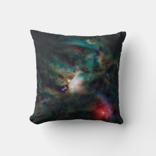 Outer Space Galaxy Throw Pillow