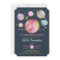 Outer Space Girl Baby Shower Moon Stars Galaxy Inv