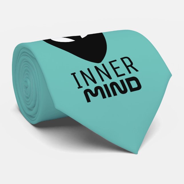 Outer Space Inner Mind, Extraterrestrial Alien Tie (Rolled)