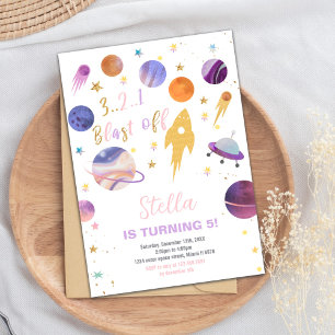 Outer Space Invitations