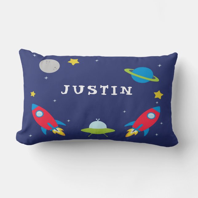 Outer Space Kids/Baby Pillow (Front)