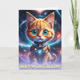 Outer Space Kitty: The Cosmic Space Ranger Card