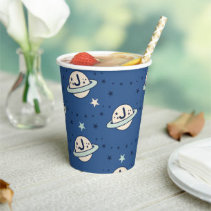 Outer Space Out of this World Birthday Paper Cups