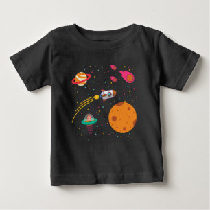 Outer Space Planets Toddler T-shirt