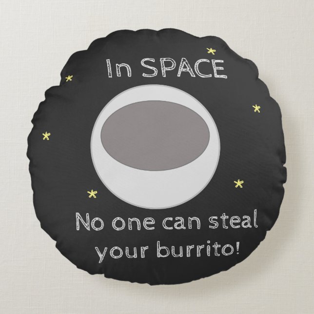 Outer space possibilities round pillow (Front)