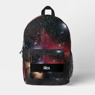 Outer Space Printed Backpack