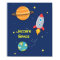 Outer Space, Rocket Ship, For Kids Room