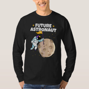 Outer Space Science Moon Landing Universe Future A T-Shirt