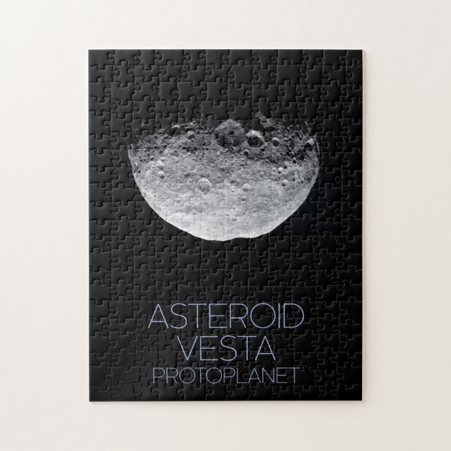 Outer Space, Solar System, Asteroid Belt, Vesta Jigsaw Puzzle (Vertical)