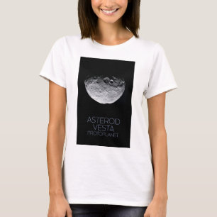 Outer Space, Solar System, Asteroid Belt, Vesta T-Shirt