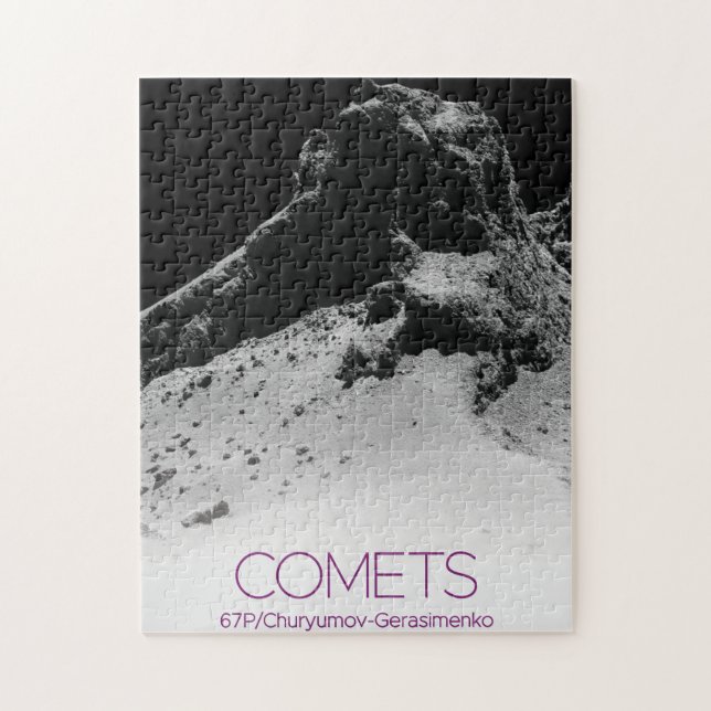 Outer Space, Solar System, Cosmos, Comets, 67P Jigsaw Puzzle (Vertical)