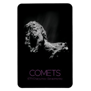 Outer Space, Solar System, Cosmos, Comets, 67P Magnet
