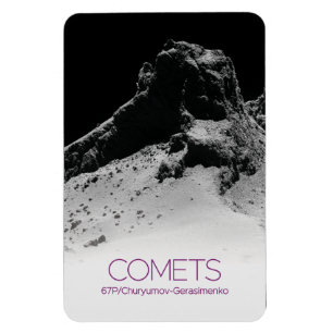 Outer Space, Solar System, Cosmos, Comets, 67P Magnet