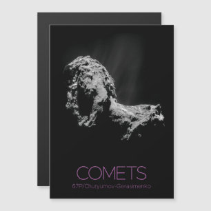 Outer Space, Solar System, Cosmos, Comets, 67P Magnetic Invitation