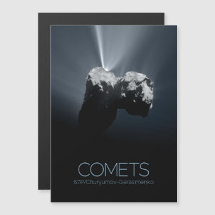 Outer Space, Solar System, Cosmos, Comets, 67P Magnetic Invitation