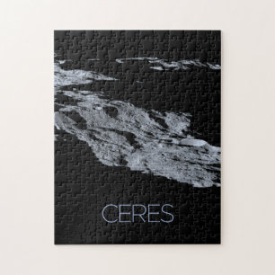Outer Space, Solar System, Dwarf Planet Ceres Jigsaw Puzzle