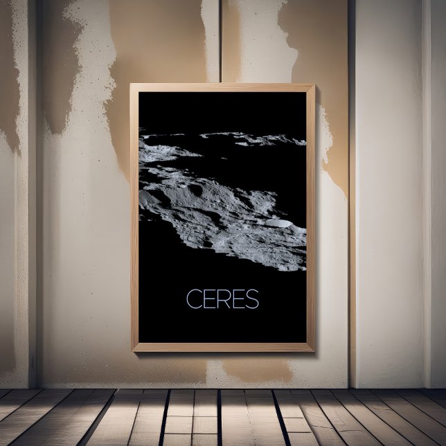 Outer Space, Solar System, Dwarf Planet Ceres Photo Print (Creator Uploaded)