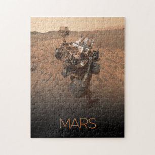 Outer Space, Solar System, Planet Mars, Curiosity Jigsaw Puzzle