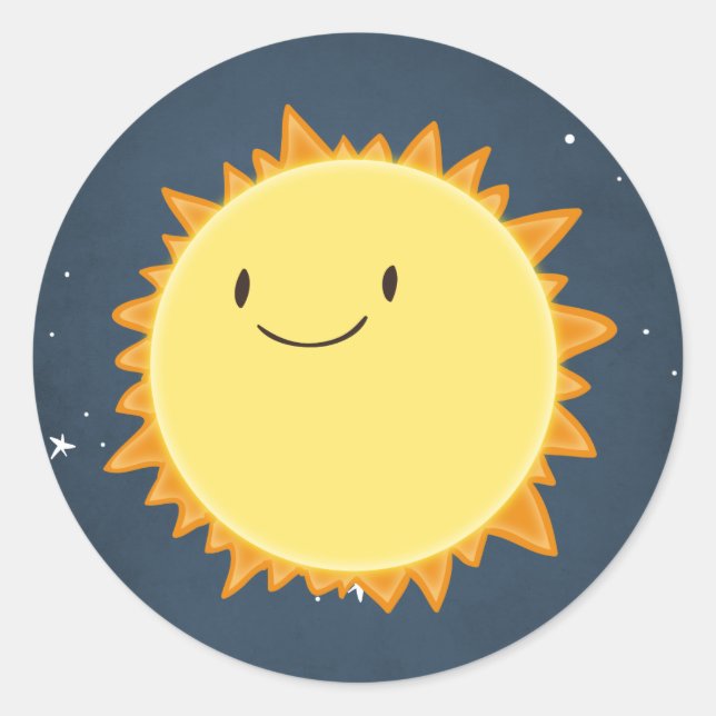 Outer Space Sticker Envelope Seal Rocket Astronaut (Front)