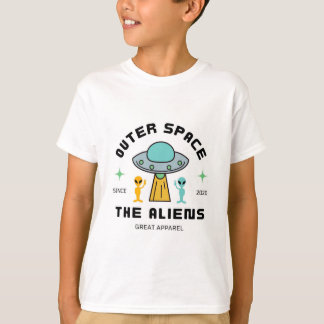 Outer Space: The Aliens T-Shirt