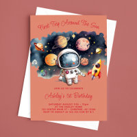 Outerspace Planets Girl 1st Birthday