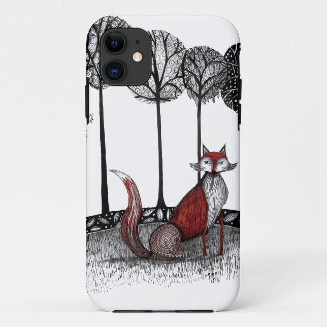 Outfox the fox Case-Mate iPhone case (Back)