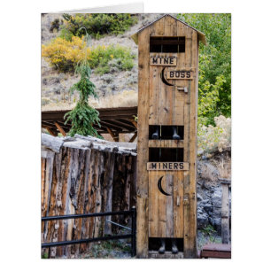 Outhouse à deux étages - Humour - Mines