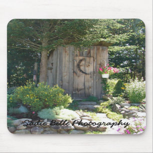Outhouse in Maine Mousepad