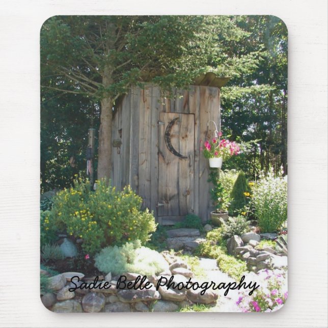 Outhouse in Maine Mousepad (Front)