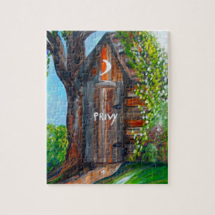 Outhouse Jigsaw Puzzle