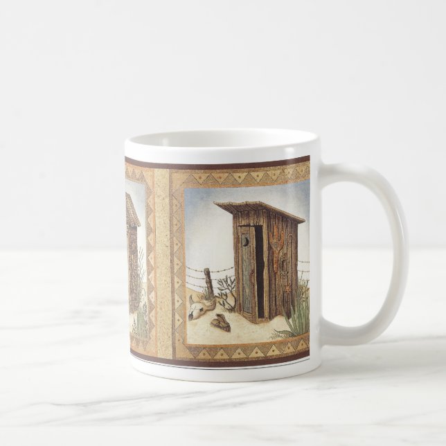 OUTHOUSE MUG (Right)