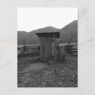 Outhouse Postcard