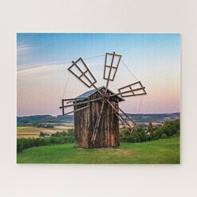 Outhouse Windmill Jigsaw Puzzle (Horizontal)