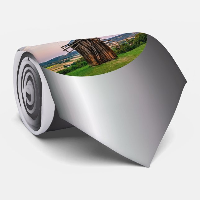 Outhouse Windmill Tie (Rolled)