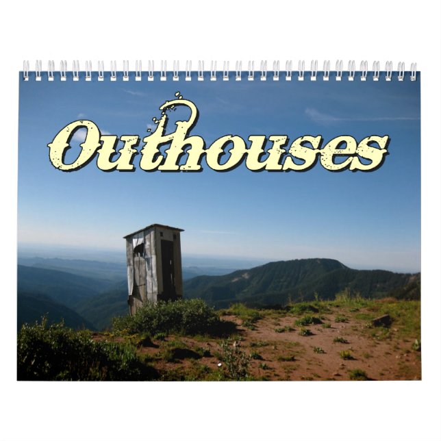 Outhouses Wall Calendar (Cover)