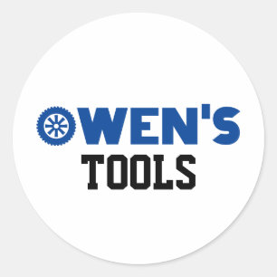 Outil Owen's Tools Classic Round Sticker