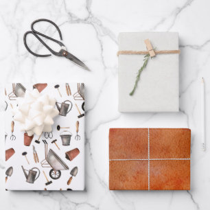 Outils de jardinage de la vie de jardin Papier d'e