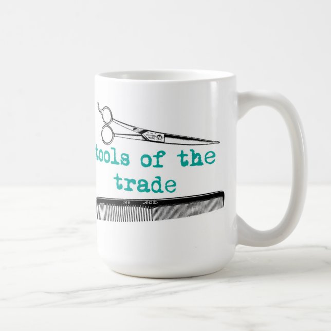 Outils de la tasse commerciale de coiffeur ou de (Droite)