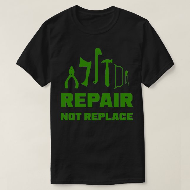 Outils de réparation TShirt classique (Design devant)