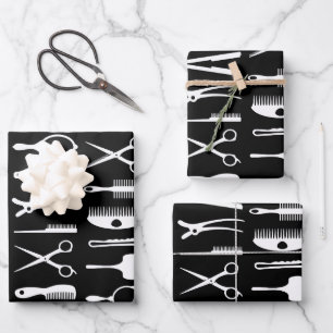Outils styliste pour cheveux feuilles papier d'emb