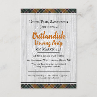 Outlandish Viewing Party Invitation