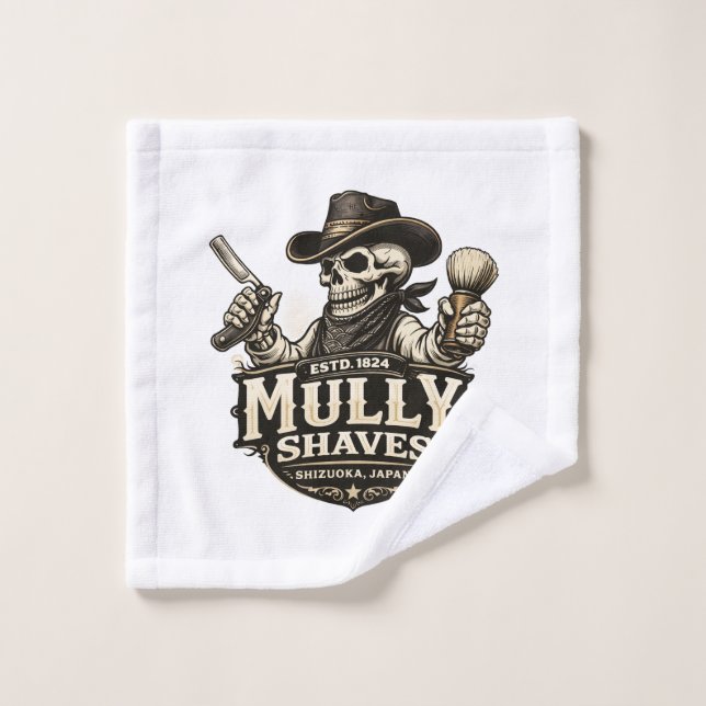 Outlaw Barber Washcloth Wash Cloth (Wash Cloth)