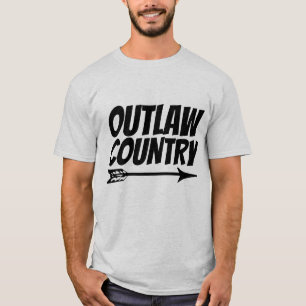 OUTLAW COUNTRY MUSIC T-Shirts