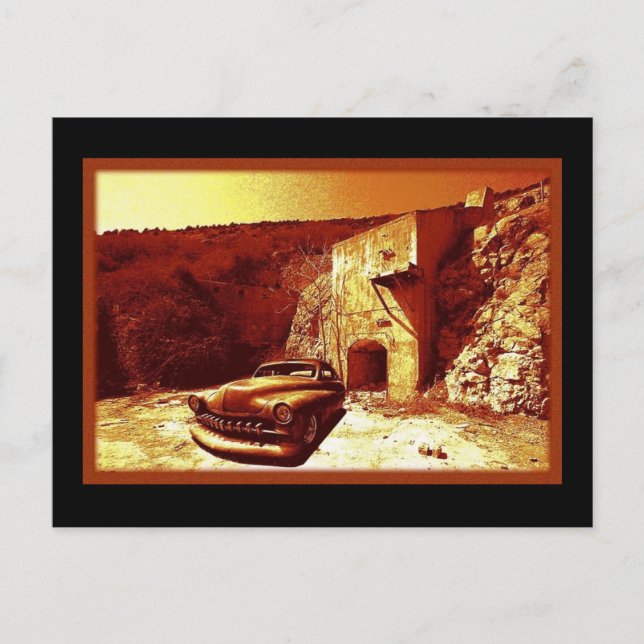 outlaw hideout postcard (Front)