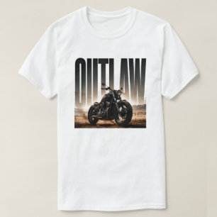 Outlaw Luxury Motorcycle Lifestyle Graphic T-Shirt