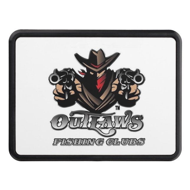 Outlaws Classic Trailer Hitch Cover (Front)